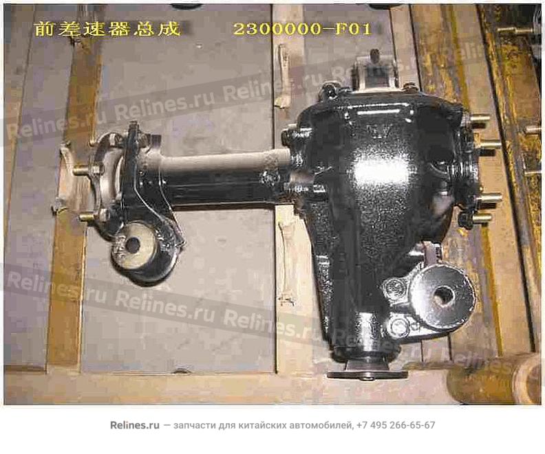 FR reducer and diff assy - 2300***F01