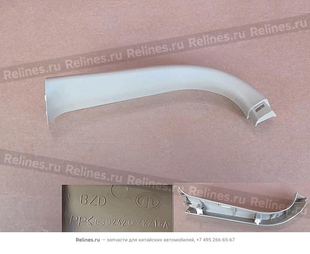 Guard plate assy tail door RH - 630242***16A3Y