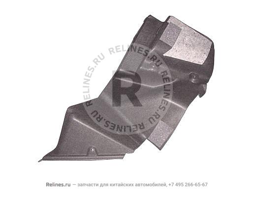 Mould assy - rear arch RH