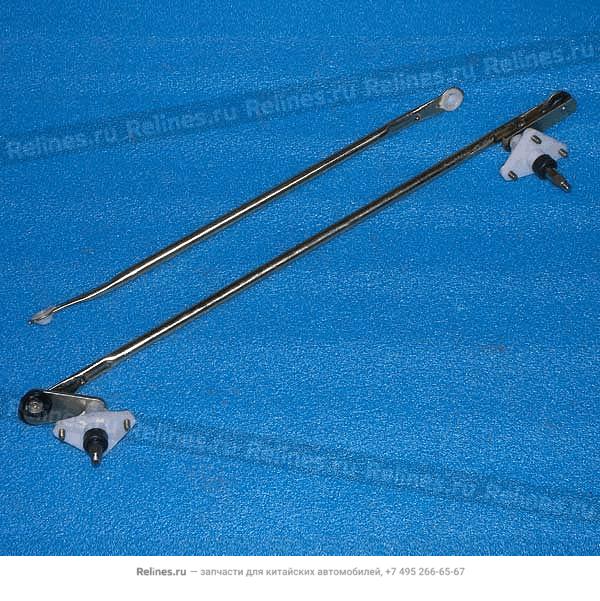 Wiper interlocking rod