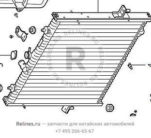 Радиатор системы охлаждения - 13011***W01A