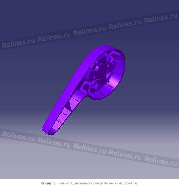 Recliner handle-fr seat RH