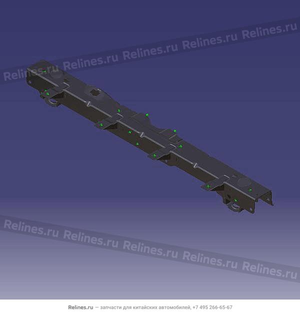 UPR radiator crossbeam