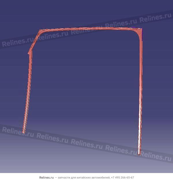 Уплотнитель стекла задней левой двери - T15-***111