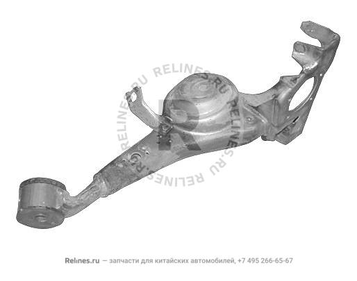 Рычаг задней подвески продольный левый