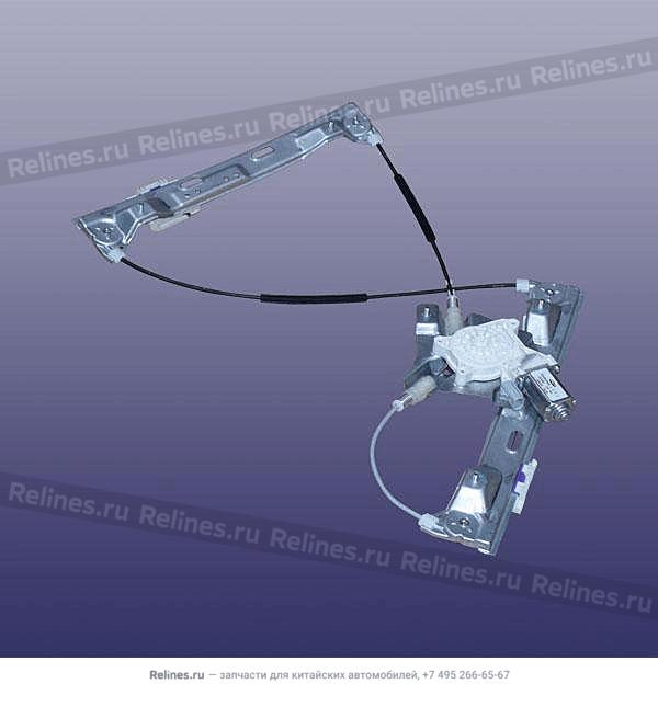 Механизм стеклоподъёмника двери задней левой