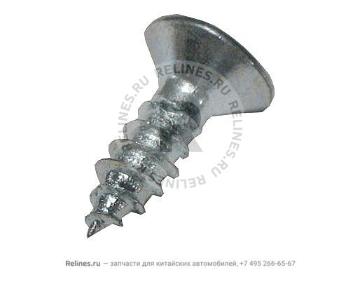 Cross slotted head screw