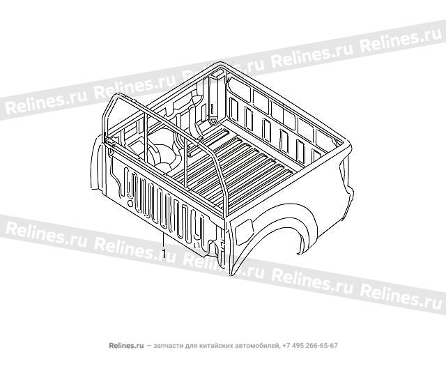 Cargo body assy - 85000***00XA