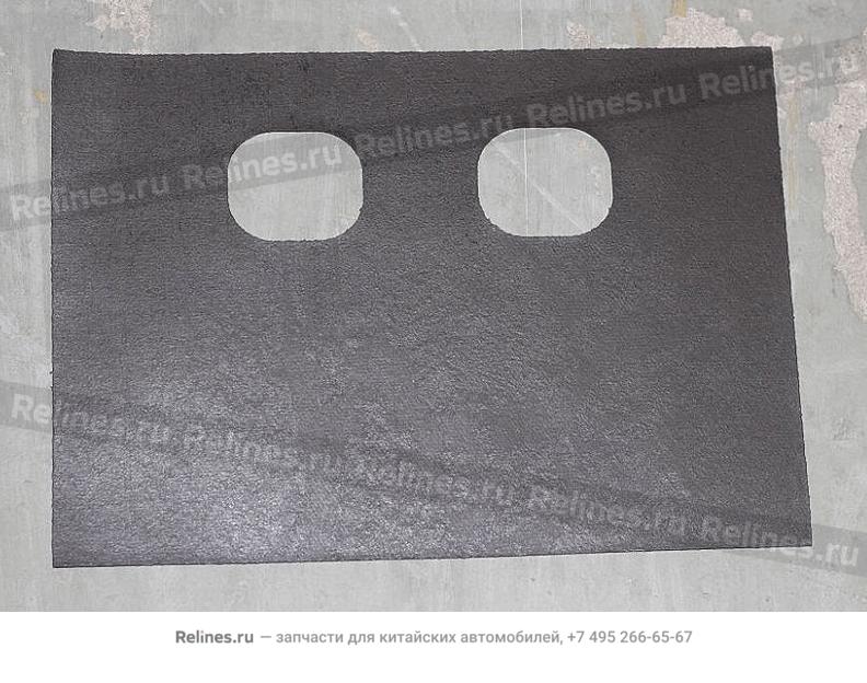 Front floor rear part middle damp plate - 501***000