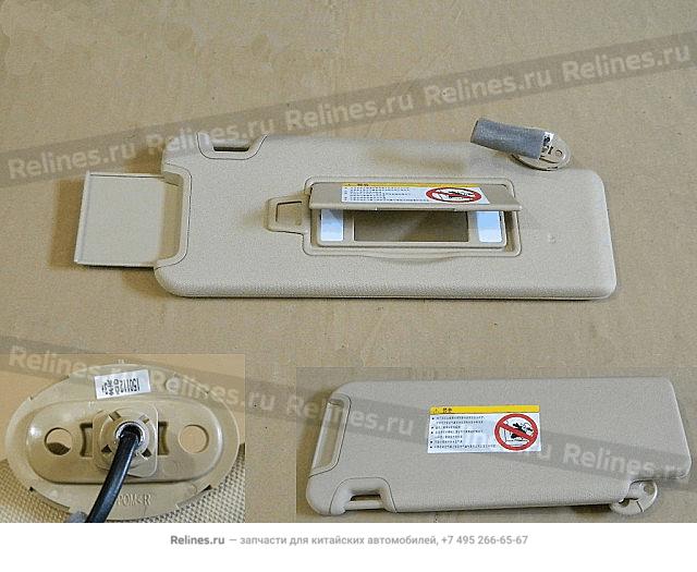 Sunvisor assy RH - 820420***08AE3