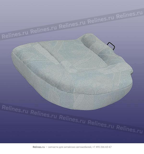 Cushion-rr seat LH