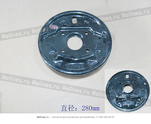 Brake bottom plate assembly,RH - 3502***P01