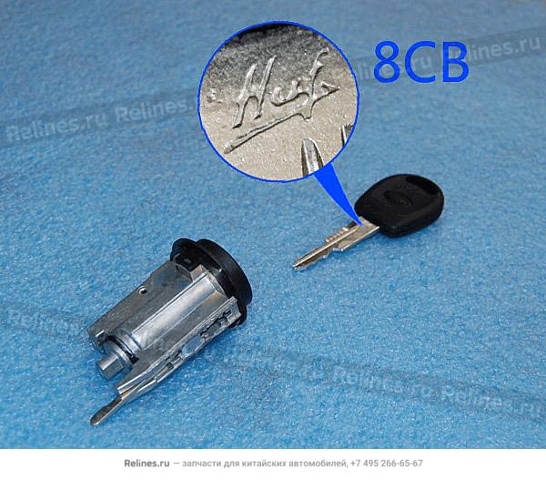 Ignition lock core&key - A13-8C***4017BA