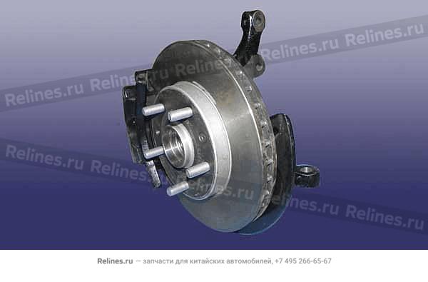 Disc brake assy-knuckle LH FR