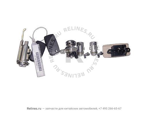 Lock set - anti theft controller - B11-8***05P3