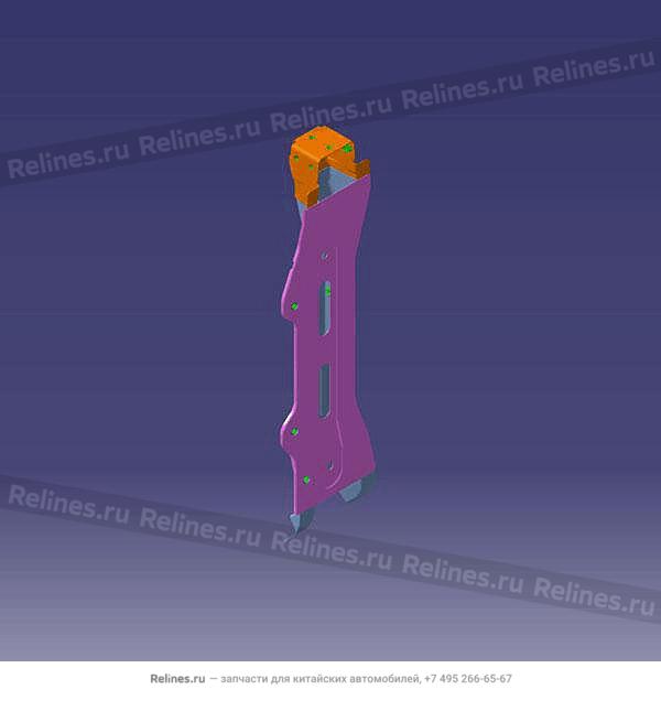 Панель крепления радиатора правая M1DFL3 - 50100***AADYJ