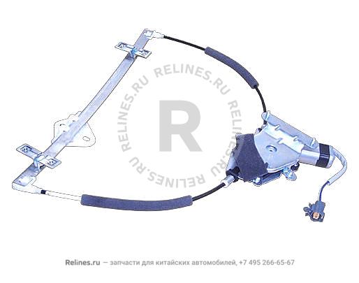 Стеклоподъемник двери передней левой электрический - A11-6***10BA