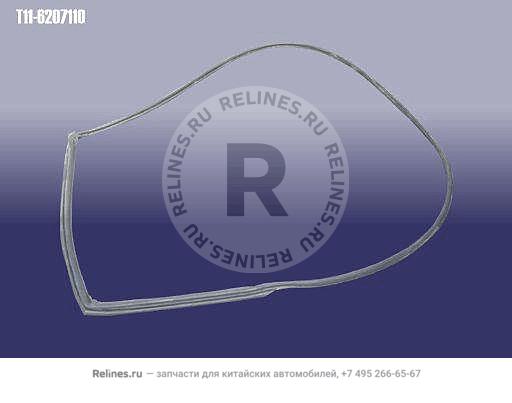 Уплотнитель проема двери задней левой - T11-***110