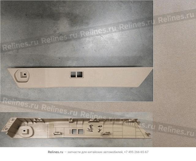 LWR guard plate mid Parts RR side Wall L