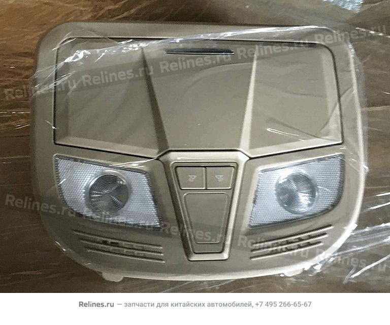 Front reading lamp(w/o sunroof,w/o microphone) - 101703***00490