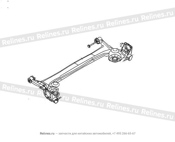 RR torsion beam&trailing arm sleeve