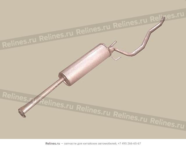 Muffler assy(stainless steel) - 1201***D17