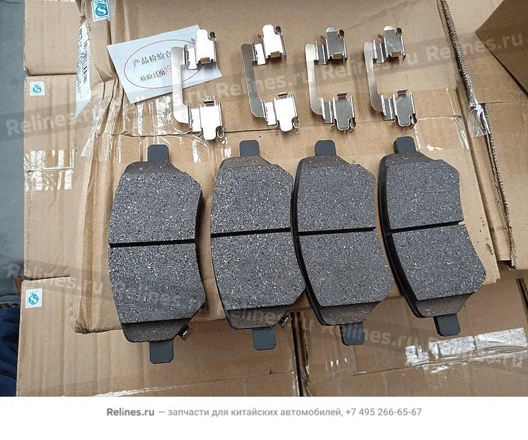 Front brake friction pad - 111***183