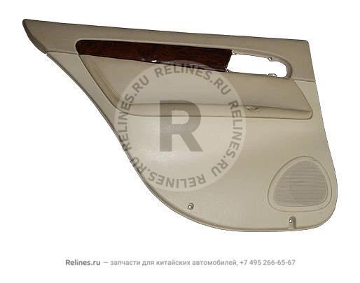 Interior panel assy.-left rear door