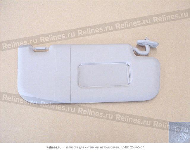 Sun visor assy RH