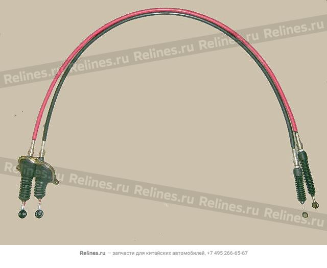 Трос переключения передач (комплект 2ШТ) GW Proteus