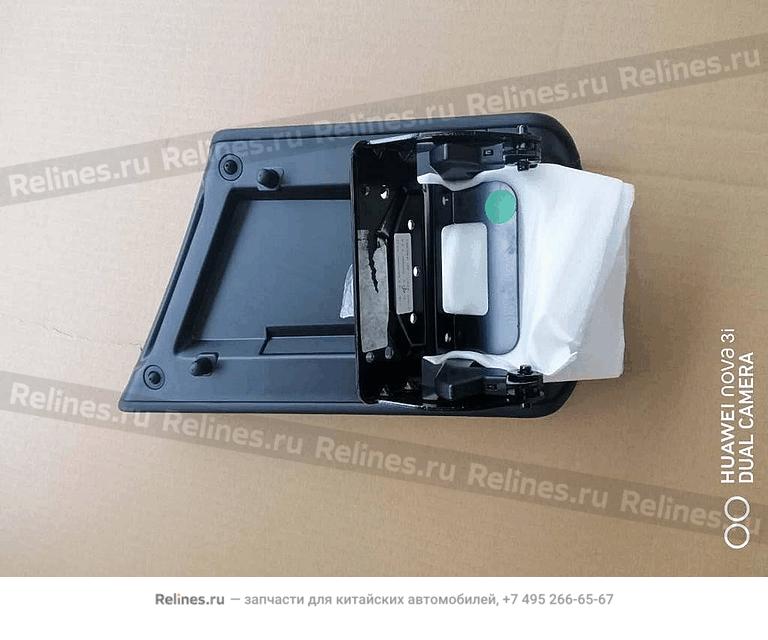 Console glove compartment cover assy