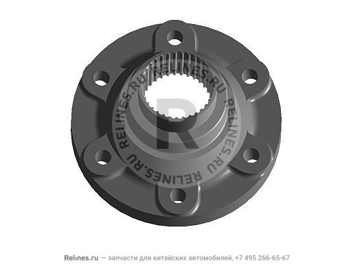 Фланец вала КПП выходного металлический