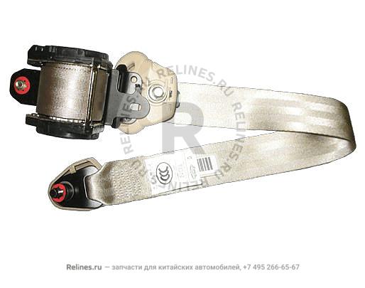 Safty belt assy-fr LH