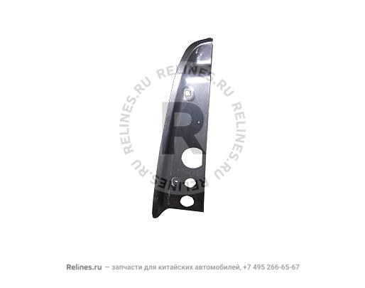 Installation plate-rr RH lamp