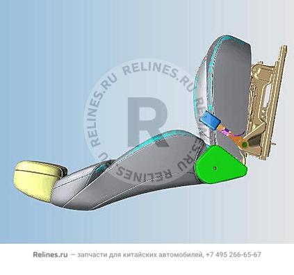 FR seat LH with buckle