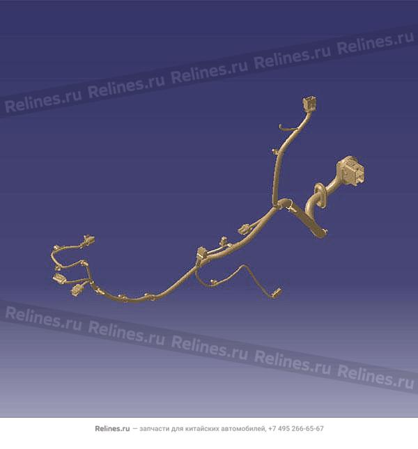 Wiring harness-fr door LH