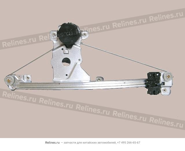 Стеклоподъемник в сборе (механический) задней правой двери - 6204***P00