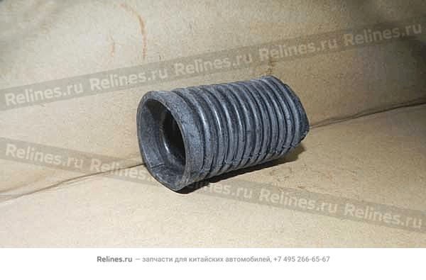Flexible rubber sleeve