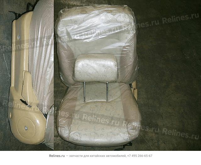 FR seat assy LH(flat roof xincheng cloth - 680001***9-0312