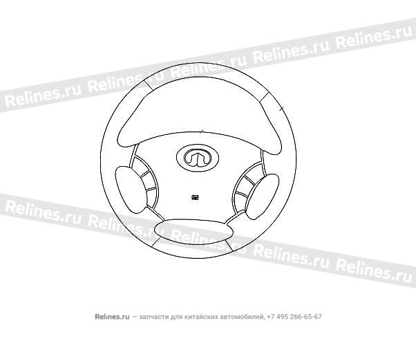 Steering wheel assy - 340210***0XACD