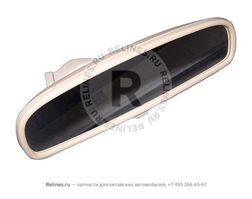 RR view mirror assy-inr