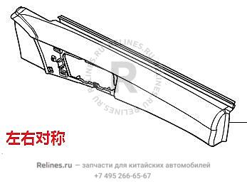 FR door UPR guard panel assy,RH - 610212***08A86