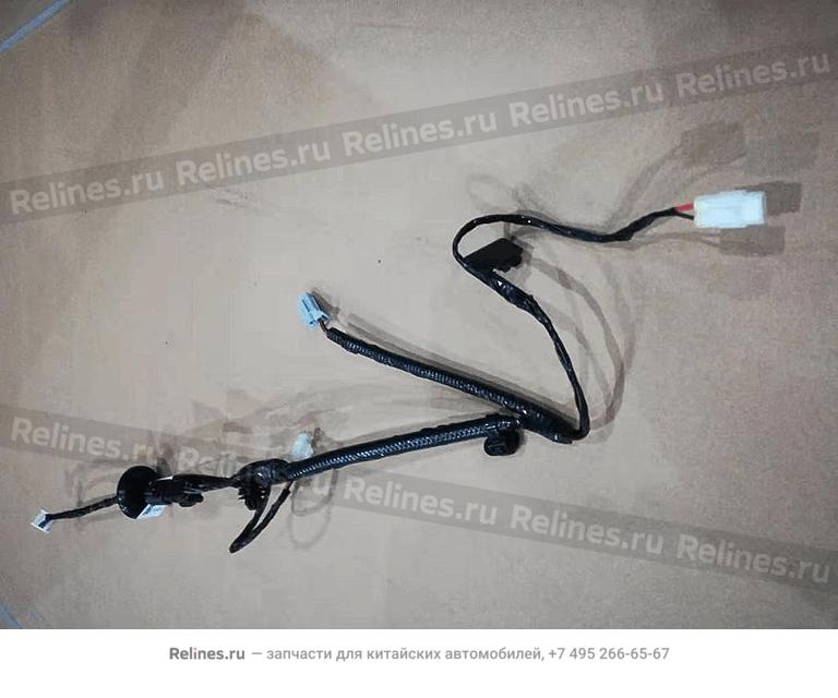 Wiring harness-rr license trim plate