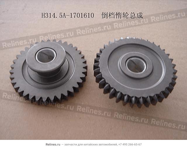 Reverse idle gear assy