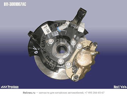 FR steering joint LH assy&disc brake assy - B11-3***07AC