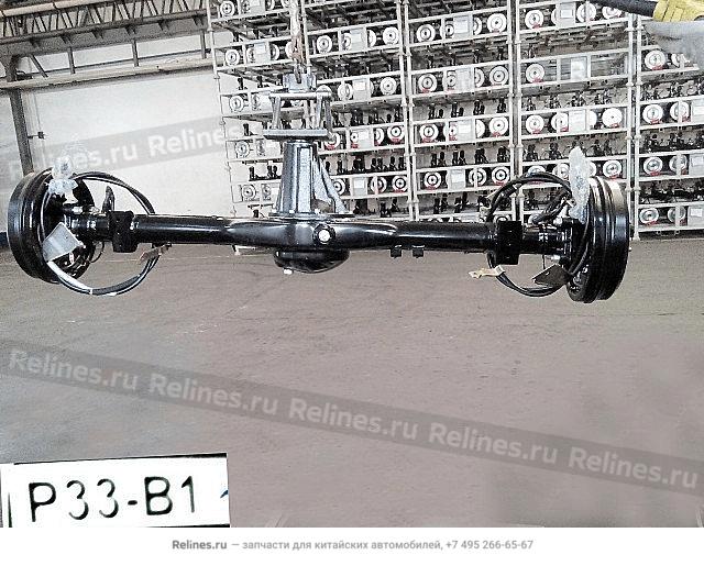 RR axle assy - 24000***33-B1