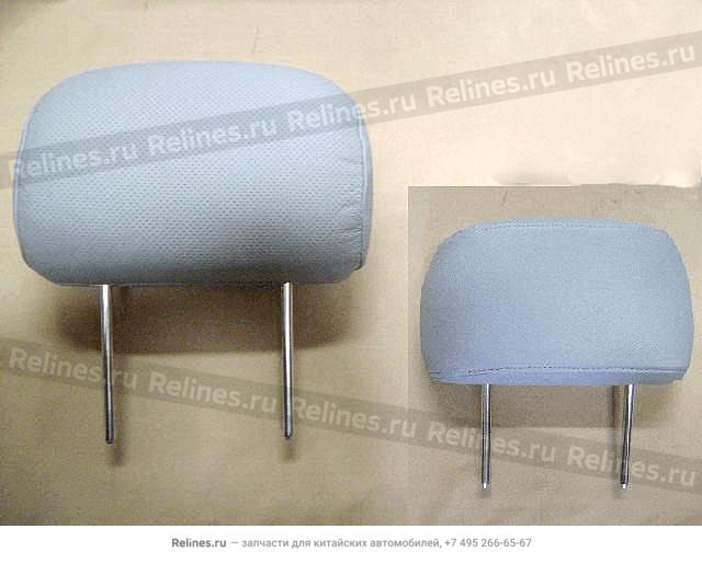 Headrest-fr seat(leather gray) - 680801***0-1213