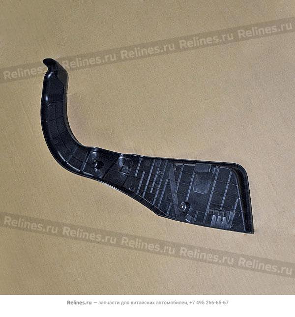 FR arm cover LH-2ND seat LH