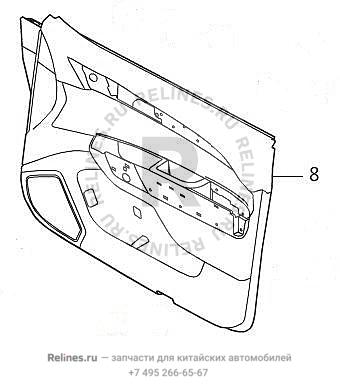 INR panel assy-fr door RH - 610240***64ADE