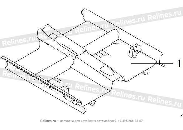 FR floor assy